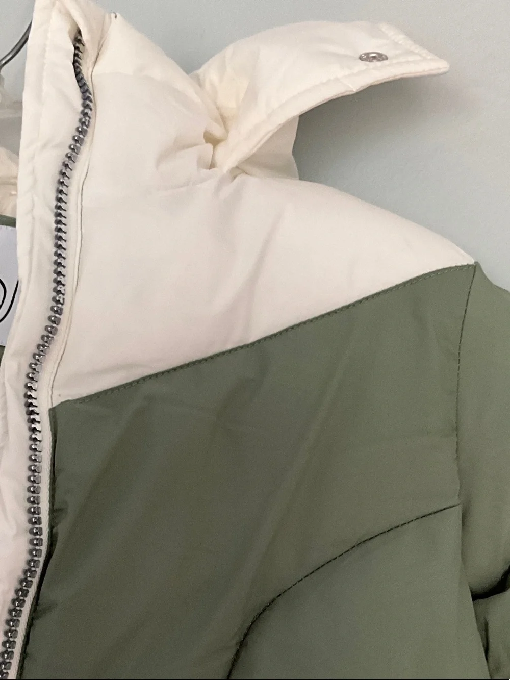 Sam Edelman Olive & Cream Kids Puffer Jacket